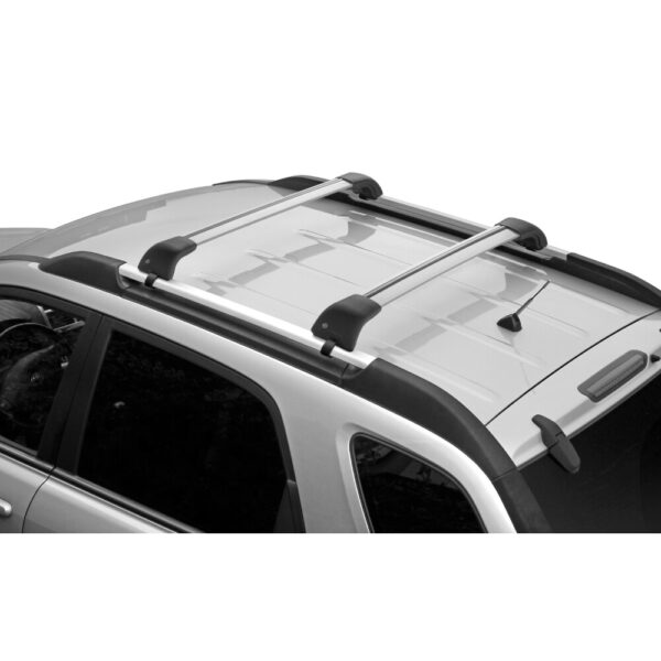 Nordrive ΜΠΑΡΑ ΟΡΟΦΗΣ ΑΛΟΥΜΙΝΙΟΥ 129cm ΑΣΗΜΙ SILENZIO CX ORIGINE SYSTEM (STANDARD / FLUSH RAILING) NORDRIVE - 1 ΤΕΜ. - Image 3