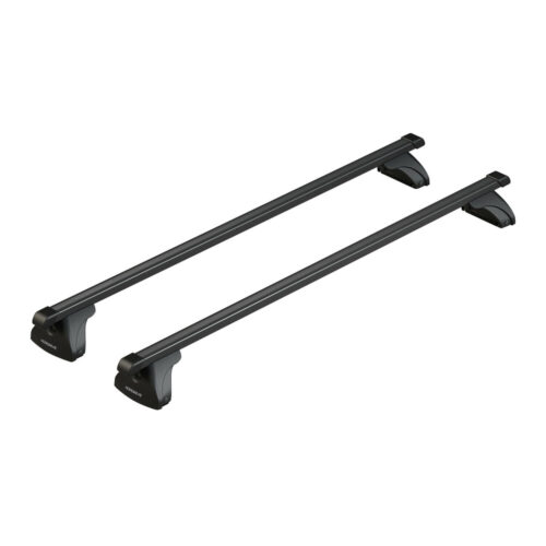 Nordrive ΜΠΑΡΕΣ ΟΡΟΦΗΣ ΣΙΔΗΡΟΥ QUADRA L 127 cm MAX-LOAD ΣΕΤ ΣΕ ΜΑΥΡΟ ΧΡΩΜΑ ΜΕ ΠΡΟΣΤΑΤΕΥΤΙΚΑ ΚΑΠΑΚΙΑ ΑΚΡΩΝ EVOS LP ΓΙΑ ΑΠΛΗ ΟΡΟΦΗ NORDRIVE – 2 ΤΕΜ.