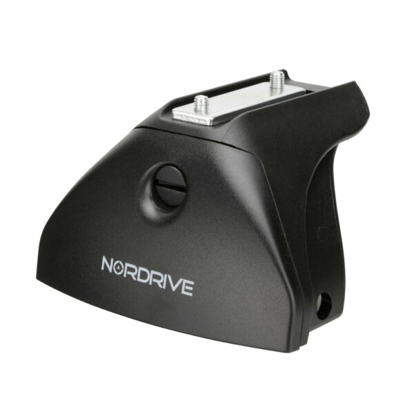 Nordrive ΜΠΑΡΕΣ ΟΡΟΦΗΣ ΣΙΔΗΡΟΥ QUADRA XL 140 cm MAX-LOAD ΣΕΤ ΣΕ ΜΑΥΡΟ ΧΡΩΜΑ ΜΕ ΠΡΟΣΤΑΤΕΥΤΙΚΑ ΚΑΠΑΚΙΑ ΑΚΡΩΝ EVOS LP ΓΙΑ ΑΠΛΗ ΟΡΟΦΗ NORDRIVE - 2 ΤΕΜ. - Image 2