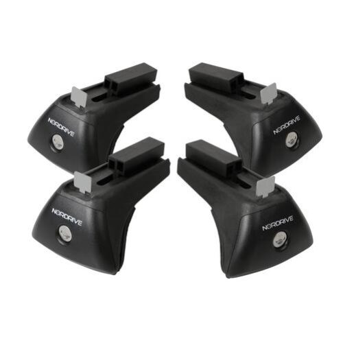 Nordrive KIT ΑΚΡΑ (ΠΟΔΙΑ) RAIL-X ΓΙΑ ΣΙΔΕΡΕΝΙΕΣ ΜΠΑΡΕΣ QUADRA NORDRIVE ME FLUSH RAILING ME ΚΛΕΙΔΙ – 4 TEM.