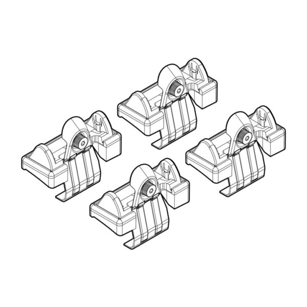 Nordrive ΑΚΡΑ ΓΙΑ ΜΠΑΡΕΣ NORDRIVE ΓΙΑ TOYOTA COROLLA VERSO 01/02-03/04 KIT