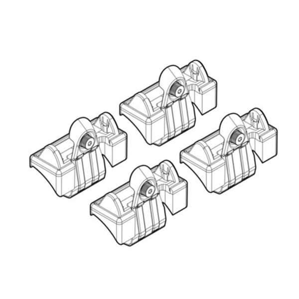 Nordrive ΑΚΡΑ ΓΙΑ ΜΠΑΡΕΣ NORDRIVE ΓΙΑ AUDI A3 3D 05/03-08/12 KIT