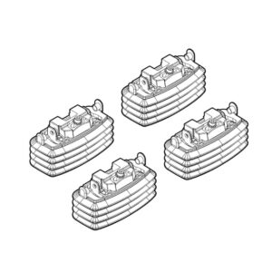 Nordrive ΑΚΡΑ ΓΙΑ ΜΠΑΡΕΣ NORDRIVE ΓΙΑ FIAT MULTIPLA 11/98-12/10 KIT