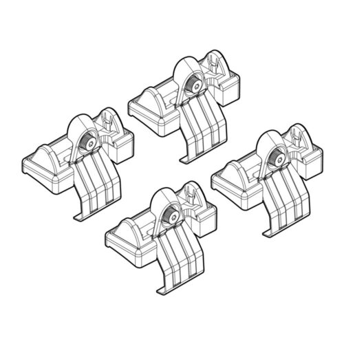 Nordrive ΑΚΡΑ ΓΙΑ ΜΠΑΡΕΣ NORDRIVE ΓΙΑ HONDA HR-V 3D/5D 01/99-12/05 KIT
