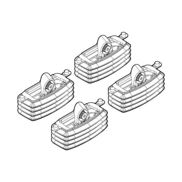 Nordrive ΑΚΡΑ ΓΙΑ ΜΠΑΡΕΣ NORDRIVE ΓΙΑ FIAT IDEA 01/04-11/12 KIT