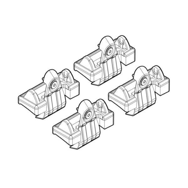 Nordrive ΑΚΡΑ ΓΙΑ ΜΠΑΡΕΣ NORDRIVE ΓΙΑ VW GOLF 5 3D/5D-GOLF 6 3D/5D KIT