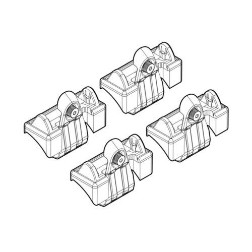 Nordrive ΑΚΡΑ ΓΙΑ ΜΠΑΡΕΣ NORDRIVE ΓΙΑ VW POLO 3D/5D 11/01-08/09 KIT