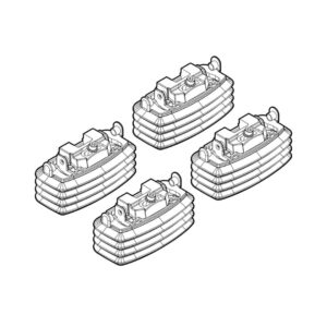 Nordrive ΑΚΡΑ ΓΙΑ ΜΠΑΡΕΣ NORDRIVE ΓΙΑ MAZDA 3 4D/5D 01/04-13 / KIA CEED 5D 02/07-04/12 KIT