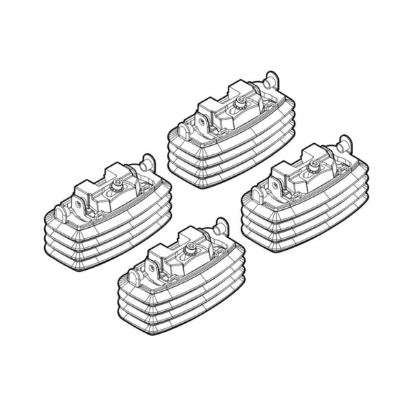 Nordrive ΑΚΡΑ ΓΙΑ ΜΠΑΡΕΣ NORDRIVE ΓΙΑ MAZDA 3 4D/5D 01/04-13 / KIA CEED 5D 02/07-04/12 KIT
