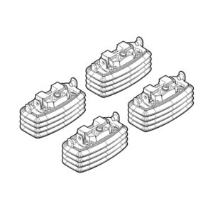 Nordrive ΑΚΡΑ ΓΙΑ ΜΠΑΡΕΣ NORDRIVE ΓΙΑ MERCEDES A-CLASS W169 3D/5D 9/04-4/10 KIT