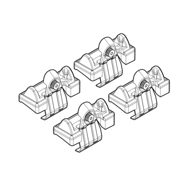 Nordrive ΑΚΡΑ ΓΙΑ ΜΠΑΡΕΣ NORDRIVE ΓΙΑ TOYOTA AVENSIS 4D 05/03-03/09 KIT