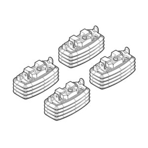 Nordrive ΑΚΡΑ ΓΙΑ ΜΠΑΡΕΣ NORDRIVE ΓΙΑ FORD FOCUS 3D/5D 02/05-02/11 KIT