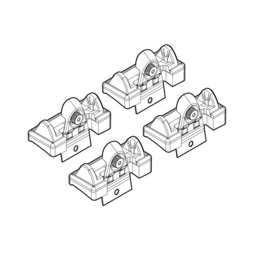 Nordrive ΑΚΡΑ ΓΙΑ ΜΠΑΡΕΣ NORDRIVE ΓΙΑ RENAULT CLIO 5D 10/05+ KIT