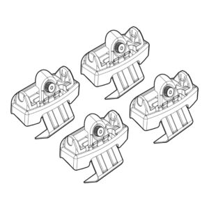 Nordrive ΑΚΡΑ ΓΙΑ ΜΠΑΡΕΣ NORDRIVE ΓΙΑ FORD FOCUS 03/11+ KIT