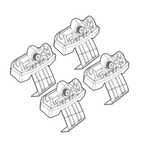 Nordrive ΑΚΡΑ ΓΙΑ ΜΠΑΡΕΣ NORDRIVE ΓΙΑ AUDI A1 3D/5D SPORTBACK 02/12+ KIT