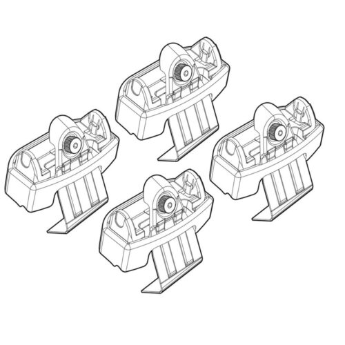 Nordrive ΑΚΡΑ ΓΙΑ ΜΠΑΡΕΣ NORDRIVE ΓΙΑ VW POLO 5D 09/09+ KIT