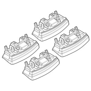 Nordrive ΑΚΡΑ ΓΙΑ ΜΠΑΡΕΣ NORDRIVE ΓΙΑ RENAULT KOLEOS 06/08+ KIT