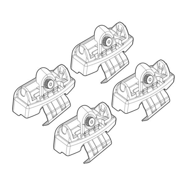 Nordrive ΑΚΡΑ ΓΙΑ ΜΠΑΡΕΣ NORDRIVE ΓΙΑ TOYOTA YARIS 5D 10/11+ KIT