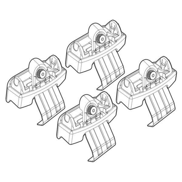 Nordrive ΑΚΡΑ ΓΙΑ ΜΠΑΡΕΣ NORDRIVE ΓΙΑ TOYOTA VERSO-S 05/11+ KIT