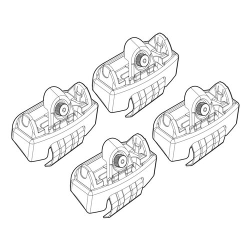 Nordrive ΑΚΡΑ ΓΙΑ ΜΠΑΡΕΣ NORDRIVE ΓΙΑ FORD FIESTA 3D/5D 09/08-17 KIT