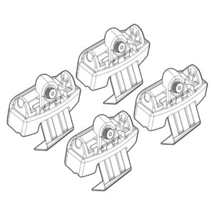Nordrive ΑΚΡΑ ΓΙΑ ΜΠΑΡΕΣ NORDRIVE ΓΙΑ SEAT IBIZA 5D 06/08+ KIT