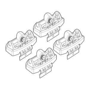 Nordrive ΑΚΡΑ ΓΙΑ ΜΠΑΡΕΣ NORDRIVE ΓΙΑ NISSAN QASHQAI 03/07+ KIT