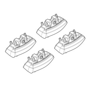 Nordrive ΑΚΡΑ ΓΙΑ ΜΠΑΡΕΣ NORDRIVE ΓΙΑ OPEL ADAM 02/13+ KIT