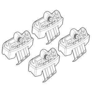 Nordrive ΑΚΡΑ ΓΙΑ ΜΠΑΡΕΣ NORDRIVE ΓΙΑ FIAT FREEMONT 05/11+ KIT