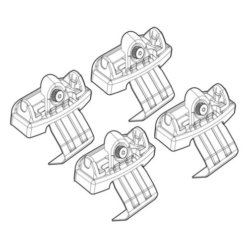 Nordrive ΑΚΡΑ ΓΙΑ ΜΠΑΡΕΣ NORDRIVE ΓΙΑ RENAULT TWINGO/TWIGO OPENAIR 9/14+ KIT