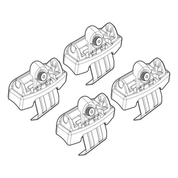 Nordrive ΑΚΡΑ ΓΙΑ ΜΠΑΡΕΣ NORDRIVE ΓΙΑ SKODA FABIA 5D 02/15+ KIT