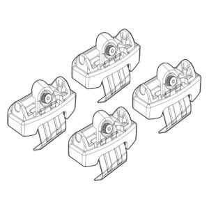 Nordrive ΑΚΡΑ ΓΙΑ ΜΠΑΡΕΣ NORDRIVE ΓΙΑ HONDA JAZZ 09/15+ KIT