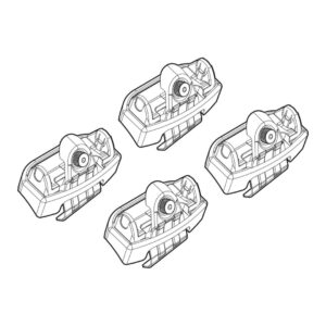 Nordrive ΑΚΡΑ ΓΙΑ ΜΠΑΡΕΣ NORDRIVE ΓΙΑ KIA RIO 2017+ KIT
