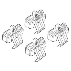 Nordrive ΑΚΡΑ ΓΙΑ ΜΠΑΡΕΣ NORDRIVE ΓΙΑ VW T-ROC 11/2017+ KIT