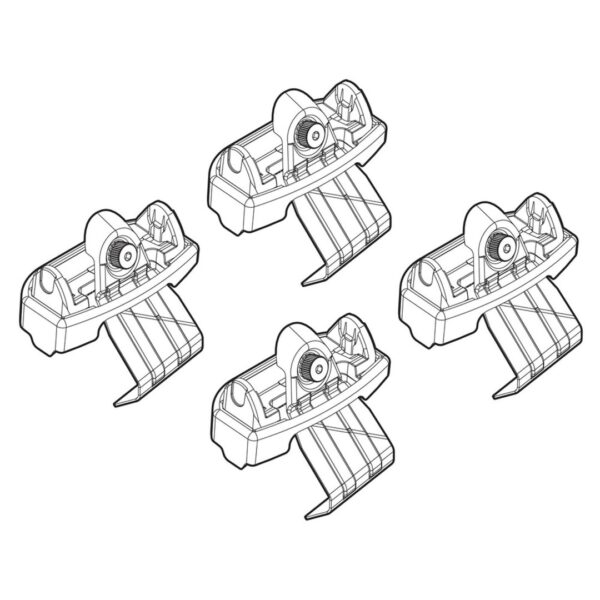 Nordrive ΑΚΡΑ ΓΙΑ ΜΠΑΡΕΣ NORDRIVE ΓΙΑ VOLVO S90 4D 09/16+ KIT