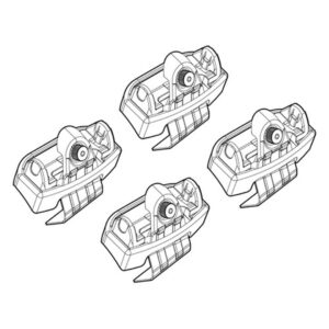 Nordrive ΑΚΡΑ ΓΙΑ ΜΠΑΡΕΣ NORDRIVE ΓΙΑ AUDI A1 5D SPORTBACK 11/18+ KIT