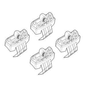 Nordrive ΑΚΡΑ ΓΙΑ ΜΠΑΡΕΣ NORDRIVE ΓΙΑ SKODA SCALA 5D 06/19+ KIT