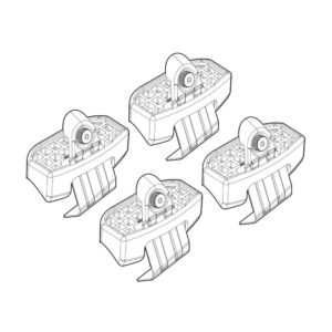 Nordrive ΑΚΡΑ ΓΙΑ ΜΠΑΡΕΣ NORDRIVE ΓΙΑ MAZDA CX-30 09/2019+  - 4 TEM.