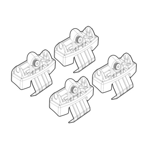 Nordrive ΑΚΡΑ ΓΙΑ ΜΠΑΡΕΣ NORDRIVE ΓΙΑ CITROEN DS4 5D 08/2021+ – 4 τεμ.