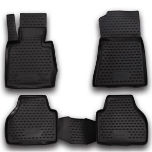 Novline ΜΑΡΚΕ ΠΑΤΑΚΙΑ ΣΕ ΣΚΑΦΗ TPE ΛΑΣΤΙΧΟ ΓΙΑ BMW X3 F25 2010-2017  ΣΕ ΜΑΥΡΟ ΧΡΩΜΑ NOVLINE - 4 ΤΕΜ.