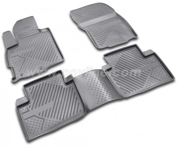Novline ΜΑΡΚΕ ΠΑΤΑΚΙΑ ΣΕ ΣΚΑΦΗ TPE ΛΑΣΤΙΧΟ ΓΙΑ CITROEN C2 3D 2003-2010  ΣΕ ΜΑΥΡΟ ΧΡΩΜΑ NOVLINE - 4 ΤΕΜ.