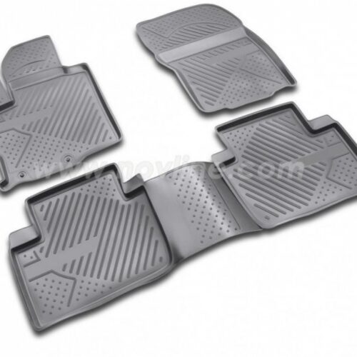 Novline ΜΑΡΚΕ ΠΑΤΑΚΙΑ ΣΕ ΣΚΑΦΗ TPE ΛΑΣΤΙΧΟ ΓΙΑ CITROEN C-CROSSER 5D 2008-2014  ΣΕ ΜΑΥΡΟ ΧΡΩΜΑ NOVLINE – 4 ΤΕΜ.