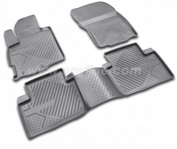 Novline ΜΑΡΚΕ ΠΑΤΑΚΙΑ ΣΕ ΣΚΑΦΗ TPE ΛΑΣΤΙΧΟ ΓΙΑ CITROEN C-CROSSER 5D 2008-2014  ΣΕ ΜΑΥΡΟ ΧΡΩΜΑ NOVLINE - 4 ΤΕΜ.