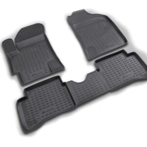 Novline ΜΑΡΚΕ ΠΑΤΑΚΙΑ ΣΕ ΣΚΑΦΗ TPE ΛΑΣΤΙΧΟ ΓΙΑ KIA RIO 10/2005-2011  ΣΕ ΜΑΥΡΟ ΧΡΩΜΑ NOVLINE - 4 ΤΕΜ.