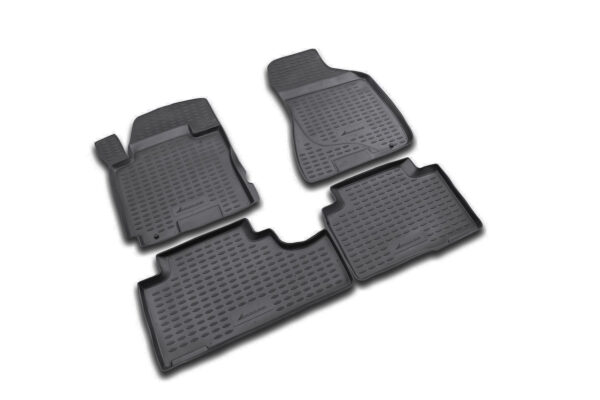 Novline ΜΑΡΚΕ ΠΑΤΑΚΙΑ ΣΕ ΣΚΑΦΗ TPE ΛΑΣΤΙΧΟ ΓΙΑ KIA SPORTAGE 2004-2010  ΣΕ ΜΑΥΡΟ ΧΡΩΜΑ NOVLINE - 4 ΤΕΜ.