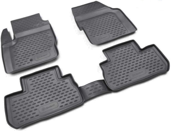Novline ΜΑΡΚΕ ΠΑΤΑΚΙΑ ΣΕ ΣΚΑΦΗ TPE ΛΑΣΤΙΧΟ ΓΙΑ LAND ROVER FREELANDER 2007-2013  ΣΕ ΜΑΥΡΟ ΧΡΩΜΑ NOVLINE - 4 ΤΕΜ.