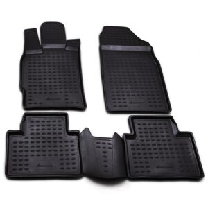 Novline ΜΑΡΚΕ ΠΑΤΑΚΙΑ ΣΕ ΣΚΑΦΗ TPE ΛΑΣΤΙΧΟ ΓΙΑ MAZDA CX7 06/2007-08/2009  ΣΕ ΜΑΥΡΟ ΧΡΩΜΑ NOVLINE - 4 ΤΕΜ.