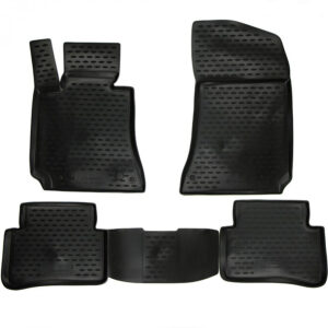Novline ΜΑΡΚΕ ΠΑΤΑΚΙΑ ΣΕ ΣΚΑΦΗ TPE ΛΑΣΤΙΧΟ ΓΙΑ MERCEDES E CLASS W212 03/2009-2016  ΣΕ ΜΑΥΡΟ ΧΡΩΜΑ NOVLINE - 4 ΤΕΜ.
