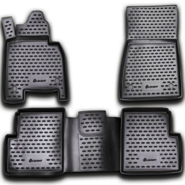Novline ΜΑΡΚΕ ΠΑΤΑΚΙΑ ΣΕ ΣΚΑΦΗ TPE ΛΑΣΤΙΧΟ ΓΙΑ MERCEDES G CLASS W463 2007+  ΣΕ ΑΝΘΡΑΚΙ ΣΚΟΥΡΟ ΓΚΡΙ ΧΡΩΜΑ NOVLINE - 4 ΤΕΜ.