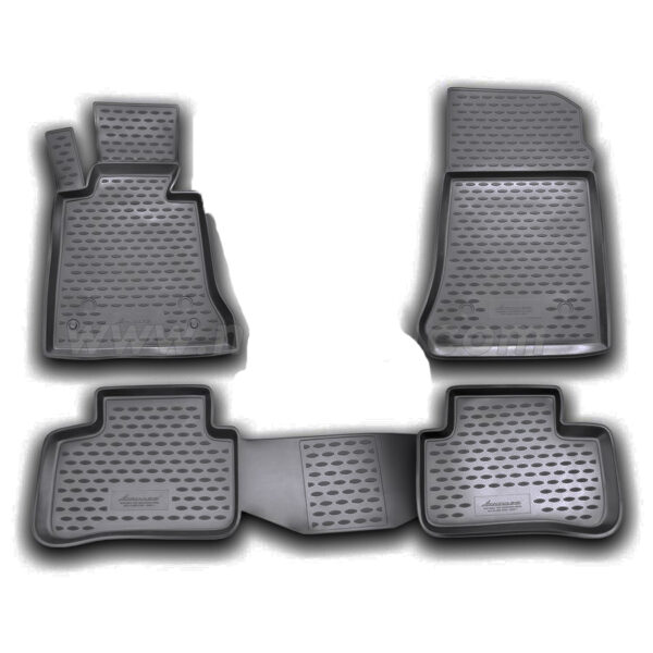 Novline ΜΑΡΚΕ ΠΑΤΑΚΙΑ ΣΕ ΣΚΑΦΗ TPE ΛΑΣΤΙΧΟ ΓΙΑ MERCEDES GLK X204 10/2008+  ΣΕ ΜΑΥΡΟ ΧΡΩΜΑ NOVLINE - 4 ΤΕΜ.