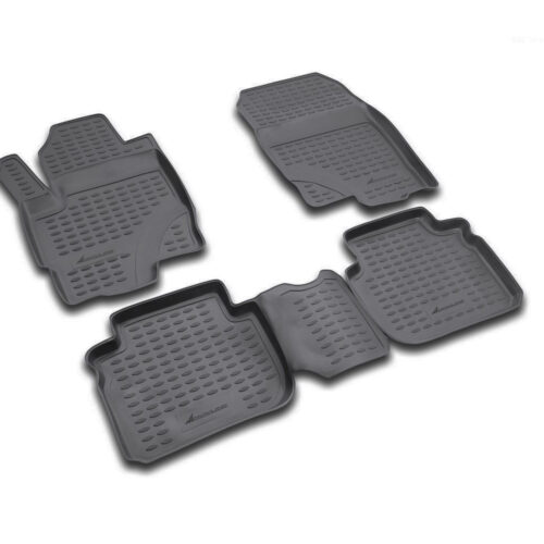 Novline ΜΑΡΚΕ ΠΑΤΑΚΙΑ ΣΕ ΣΚΑΦΗ TPE ΛΑΣΤΙΧΟ ΓΙΑ MITSUBISHI COLT 3D / 5D 06/2004-12/2008  ΣΕ ΜΑΥΡΟ ΧΡΩΜΑ NOVLINE – 4 ΤΕΜ.